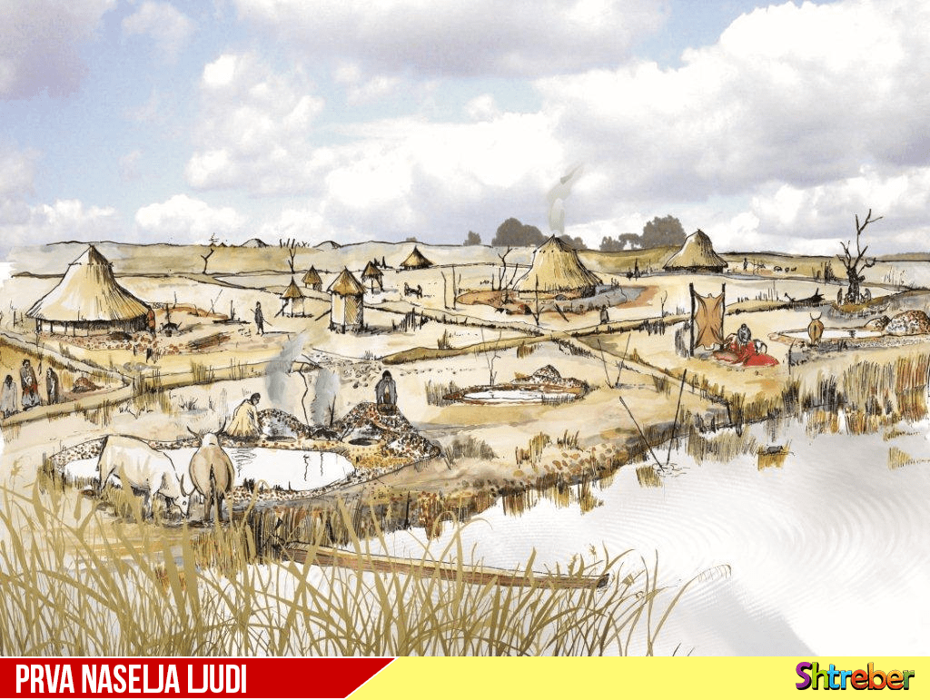 Izgledali kako ljudi su goli pra Prahistorija